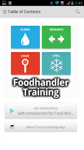 kApp - Food Handler Training