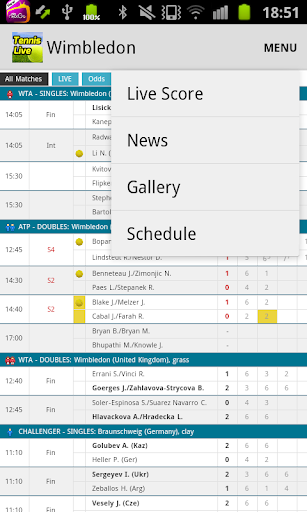 【免費運動App】Tennis Live Score-APP點子