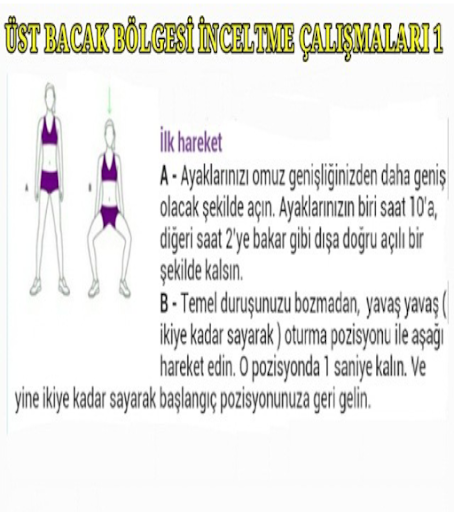 Bacak İnceltme Egzersizleri