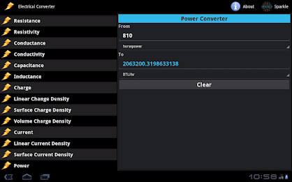 Electrical Converter Tablet poster 8