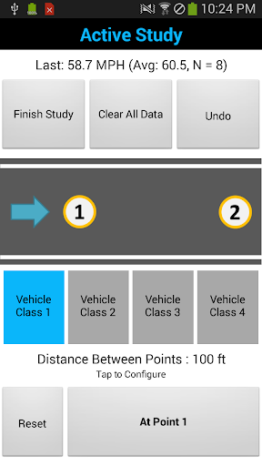 Average Speed Study