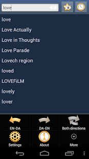 Lastest English Danish dictionary APK for PC