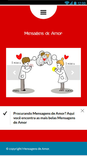 Mensagens de Amor