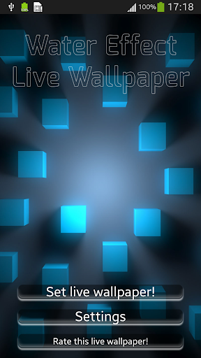 【免費個人化App】Watter effect Wallpaper-APP點子