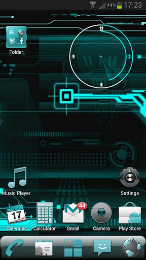 CYANOGEN GO Launcher EX Theme