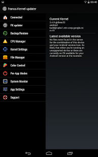 franco.Kernel updater - screenshot thumbnail