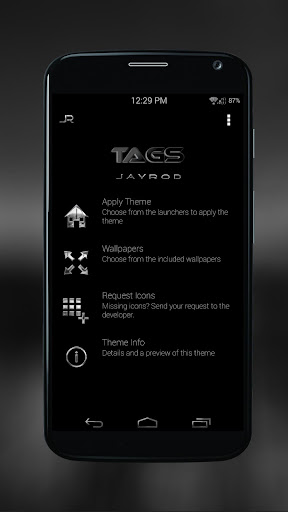 Black Tags - Icon Pack