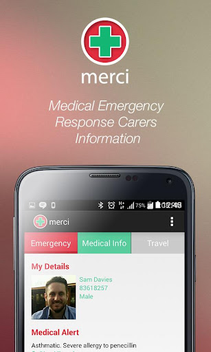 merci = Medical Emergency App
