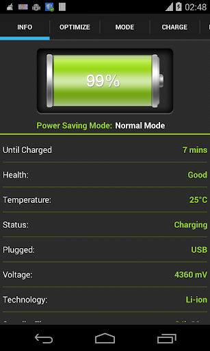 Maximize Battery Saver