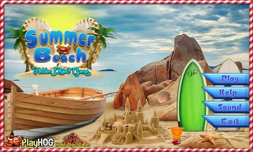 Summer Beach - Hidden Objects