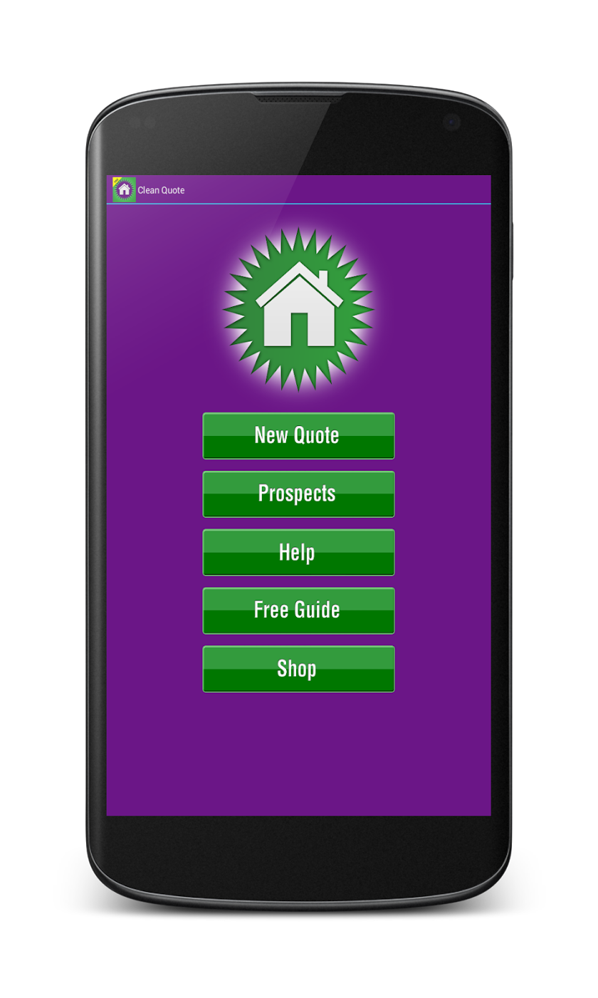 Clean Quote Screen 1