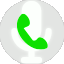 Search on green logo