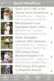 Oklahoma City University poster 4