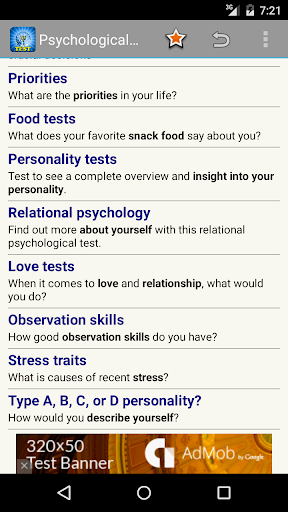 Psychological Test