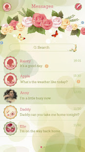 GO SMS PRO ROSE STYLE THEME(圖2)-速報App