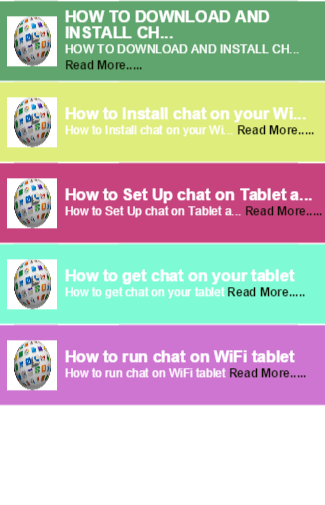 how to get chat app