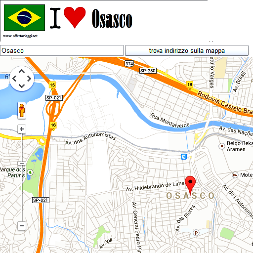 Osasco maps