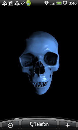 Skull 3D Wallpaper