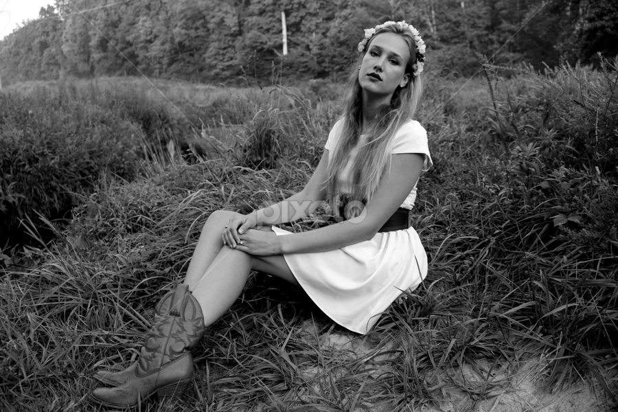 Powerful by Mady Sieracki - Black & White Portraits & People