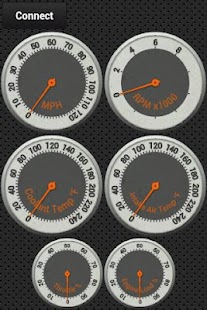 Gauges OBD-II - Car Scanner