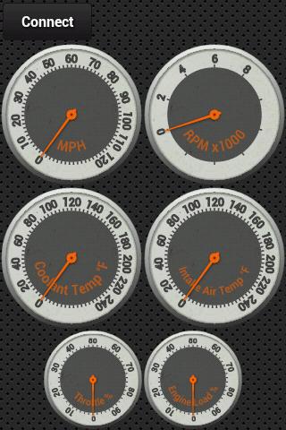 Android application Gauges OBD-II - Car Scanner screenshort