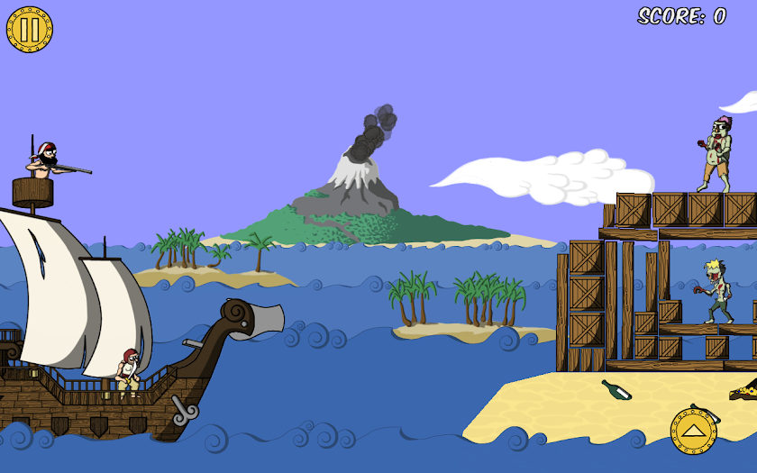 Pirates Vs Zombies Pro Screen 3