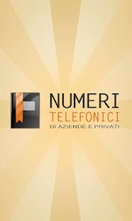 Numeri Telefonici Screenshots 0