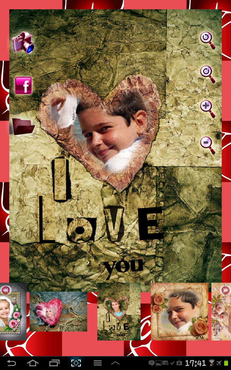 Romantic Photo Frames Full Screen 2