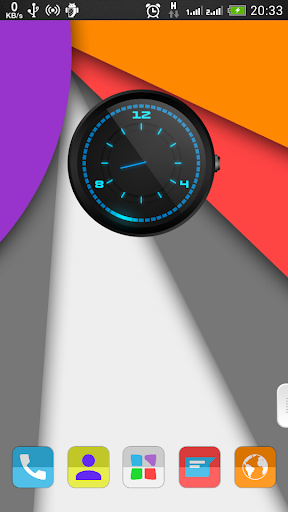 Daus Clock Widget