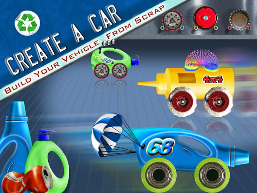 Create A Car Kids Garage Game