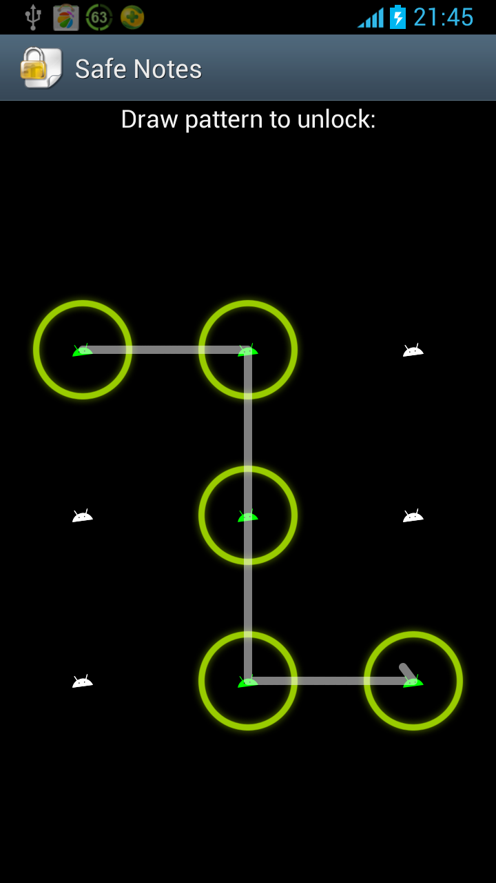 Safe Notes Pro Screen 1