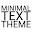 Minimal Black Text THEME PAID Download on Windows