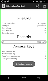 MIFARE DESFire EV1 NFC Tool poster 5