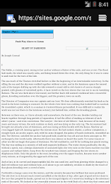 Heart of Darkness audio, text poster 8