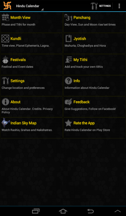 Hindu Calendar Android Apps on Google Play