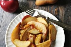 Baked Pears and Apples with Coconut Sugar