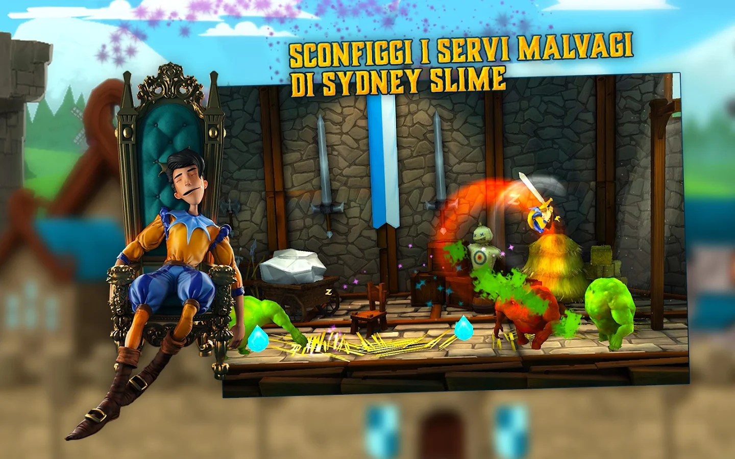  Il Principe Addormentato   un divertente (e ironico) arcade per Android e iOS !