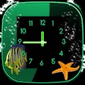 Aquarium Clock widget logo