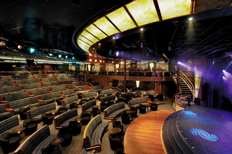 Seven Seas Navigator will keep you entertained with plenty of performances showing in the Theater throughout your journey.