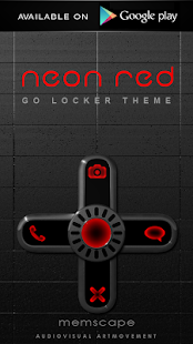 NEON RED Smart Launcher Theme(圖7)-速報App