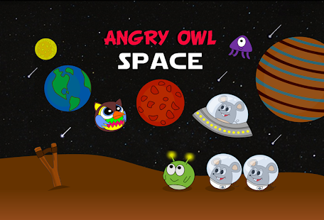 Angry Owl Space - náhled