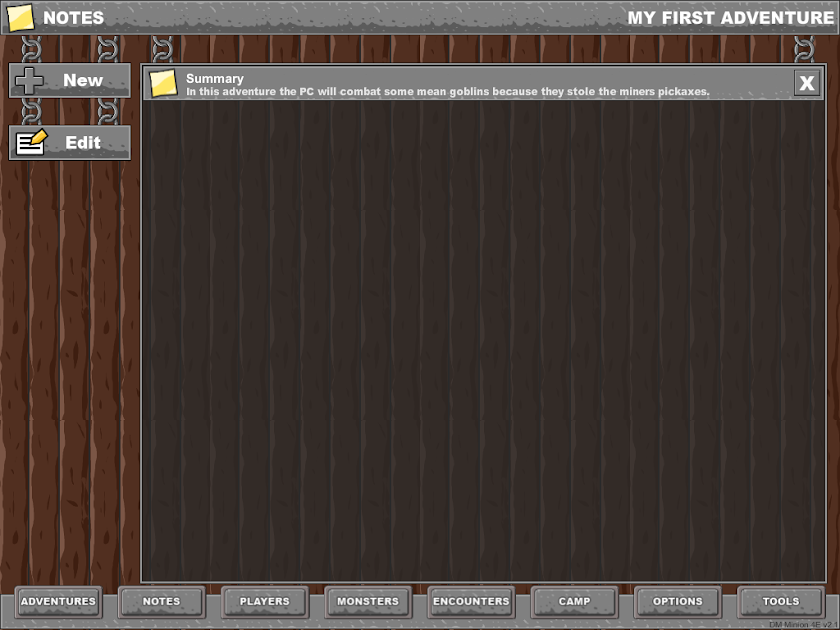 DM Minion for 4th Edition Screen 2