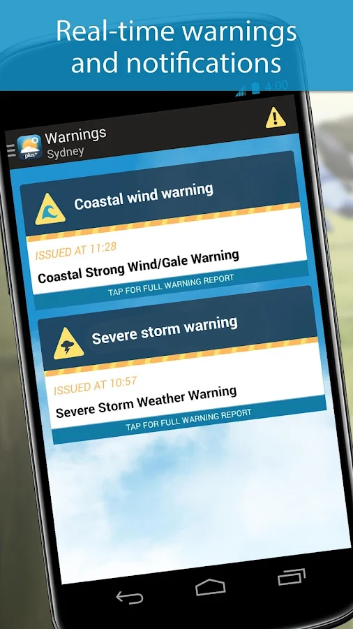 Weatherzone Plus - screenshot