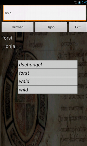 German Igbo Dictionary