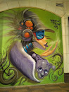 Foxy Lady Wall Mural