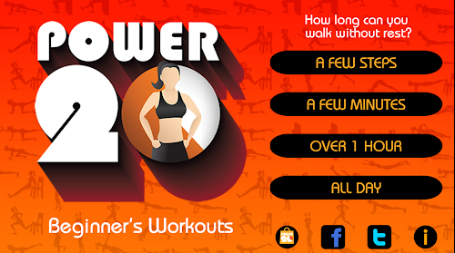 Android application 20 Minute Beginners Workout screenshort