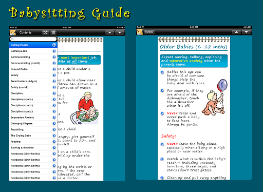 【免費書籍App】Babysitting Guide [HD]-APP點子