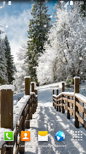 Snowfall Live Wallpaper(圖4)-速報App