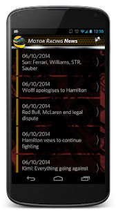 Lastest Motor Racing News APK