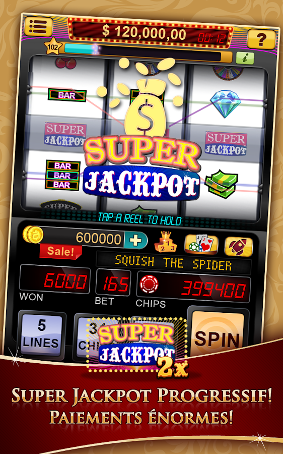 Jouer gratuitement slot machine jackpots